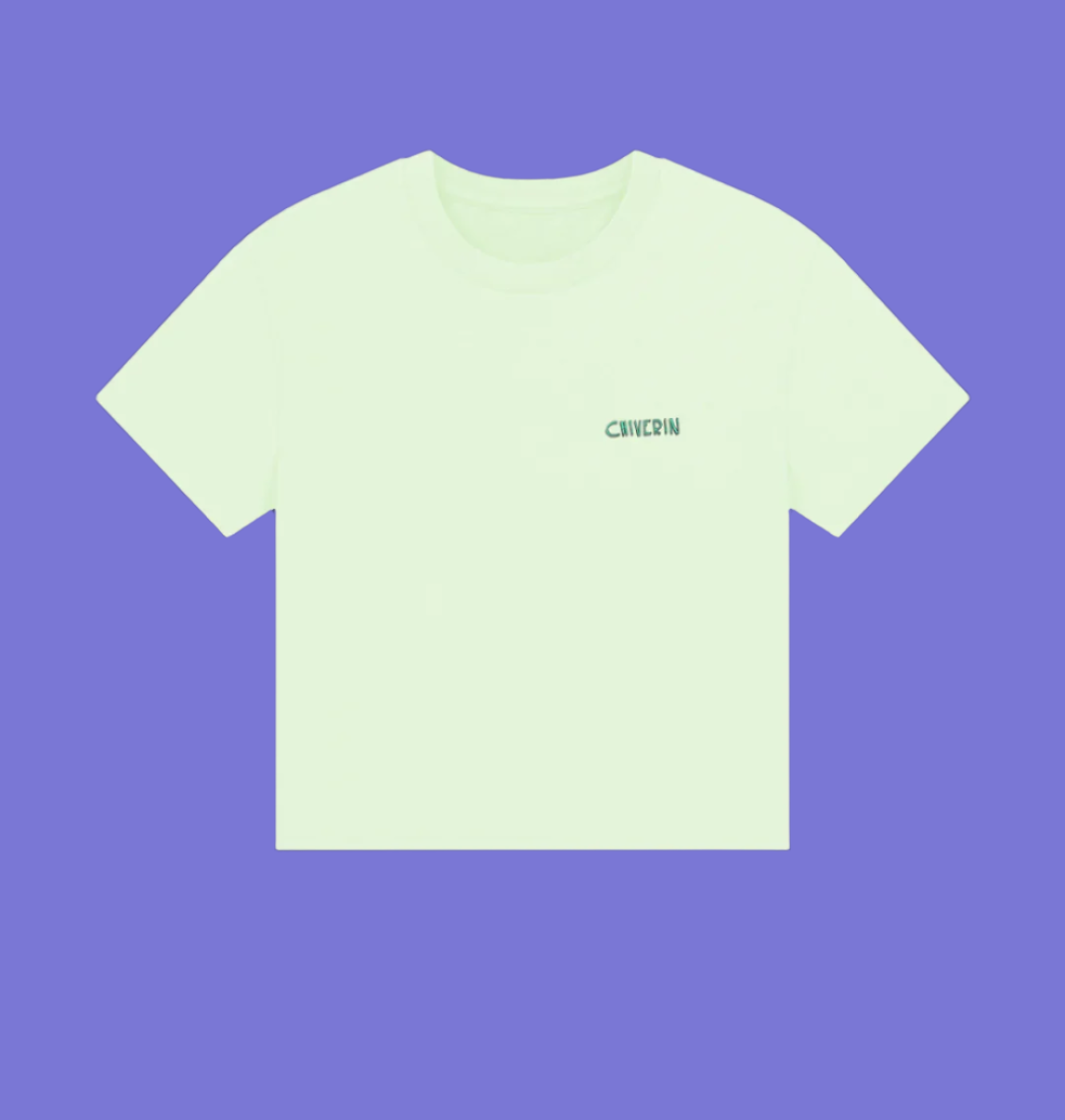 Pastel Green Printed T-shirt