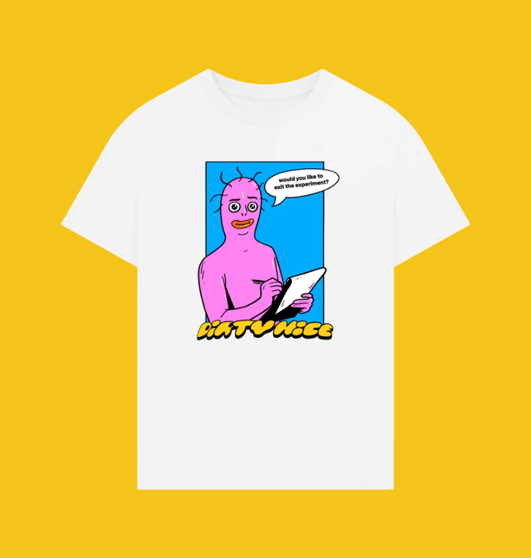 White Printed T-shirt