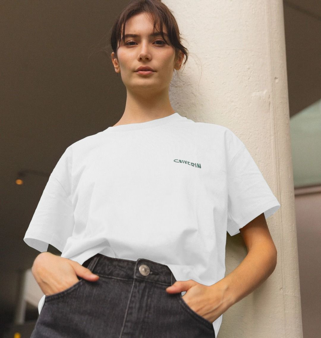 Side Logo - Women's Boxy Tee