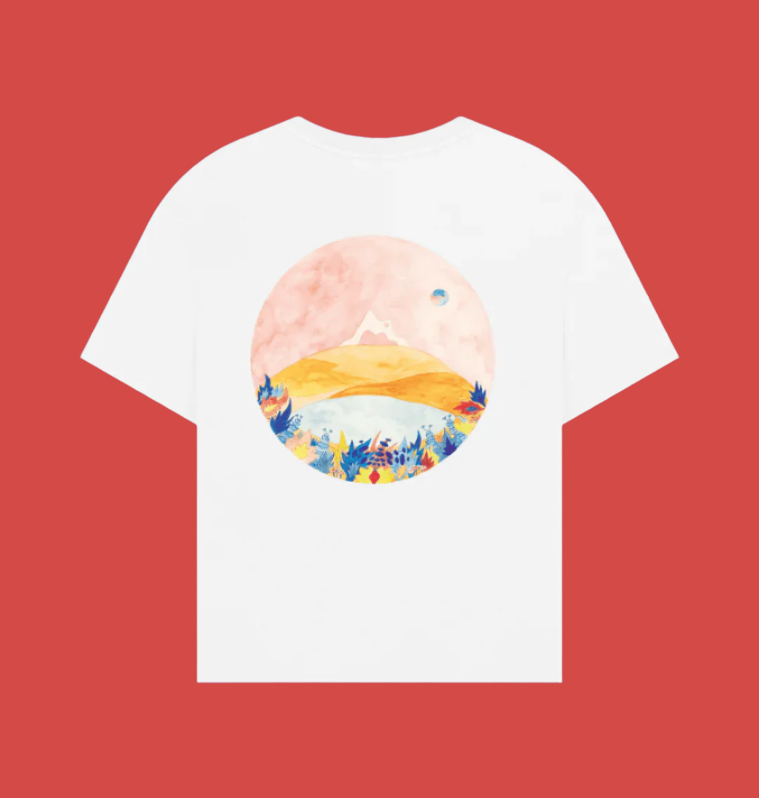 White Printed T-shirt