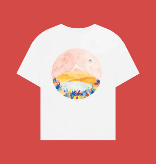 White Printed T-shirt