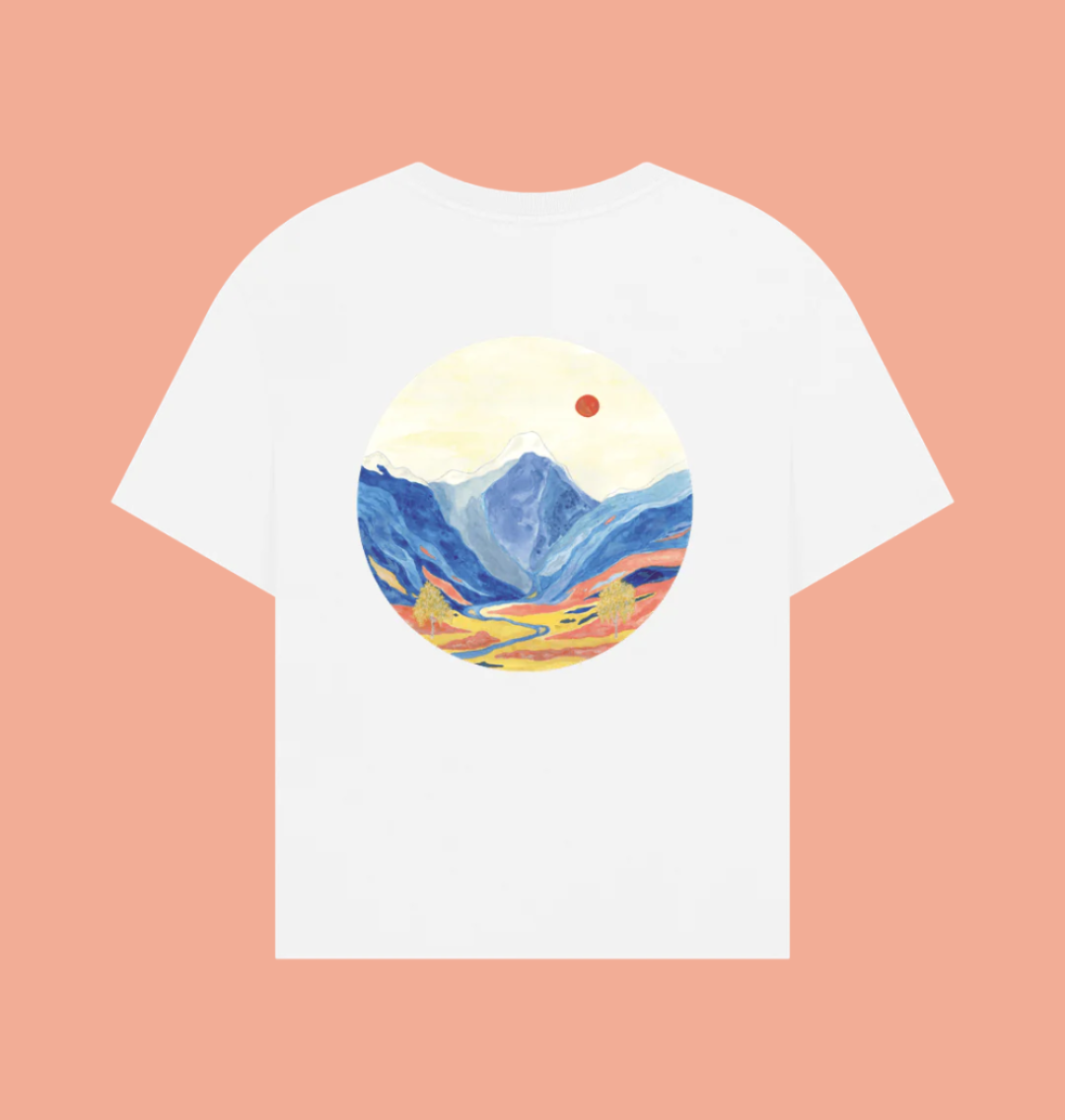 White Printed T-shirt