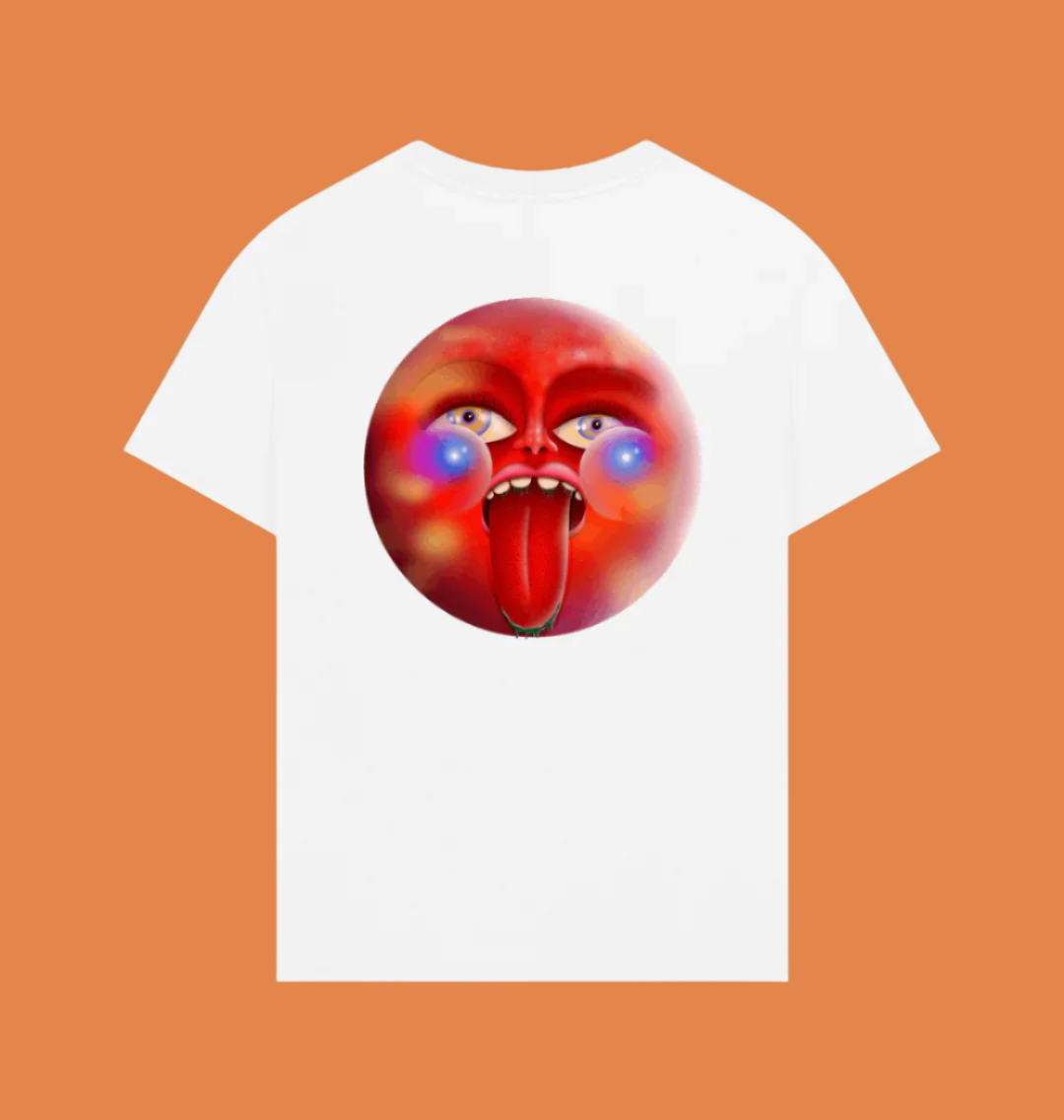 White Printed T-shirt