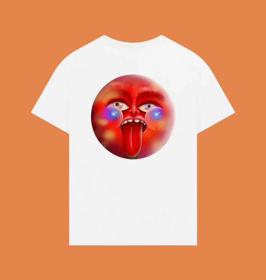 White Printed T-shirt