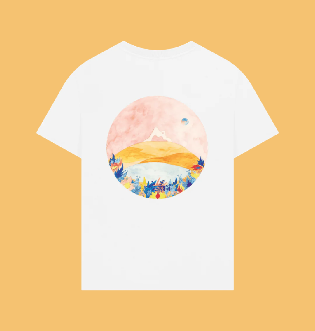 White Printed T-shirt