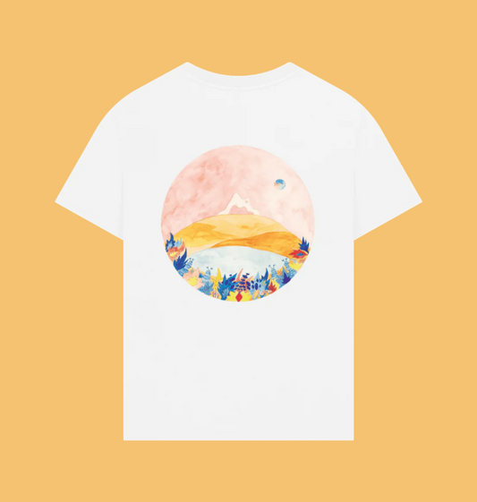 White Printed T-shirt